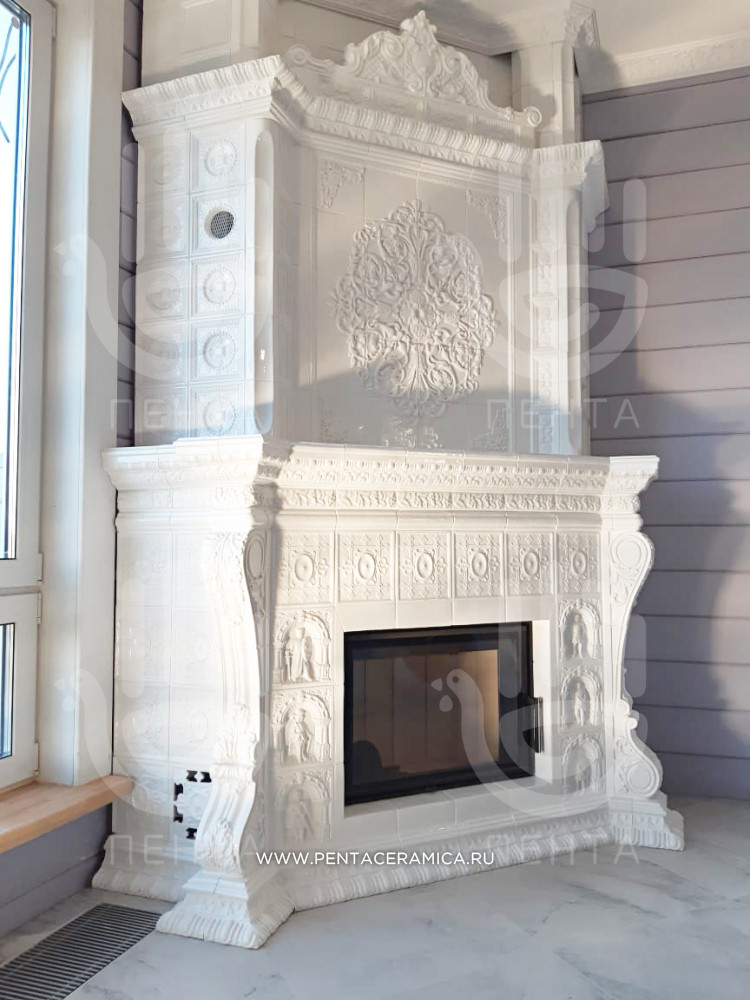 Tiles for the fireplace "Royal"