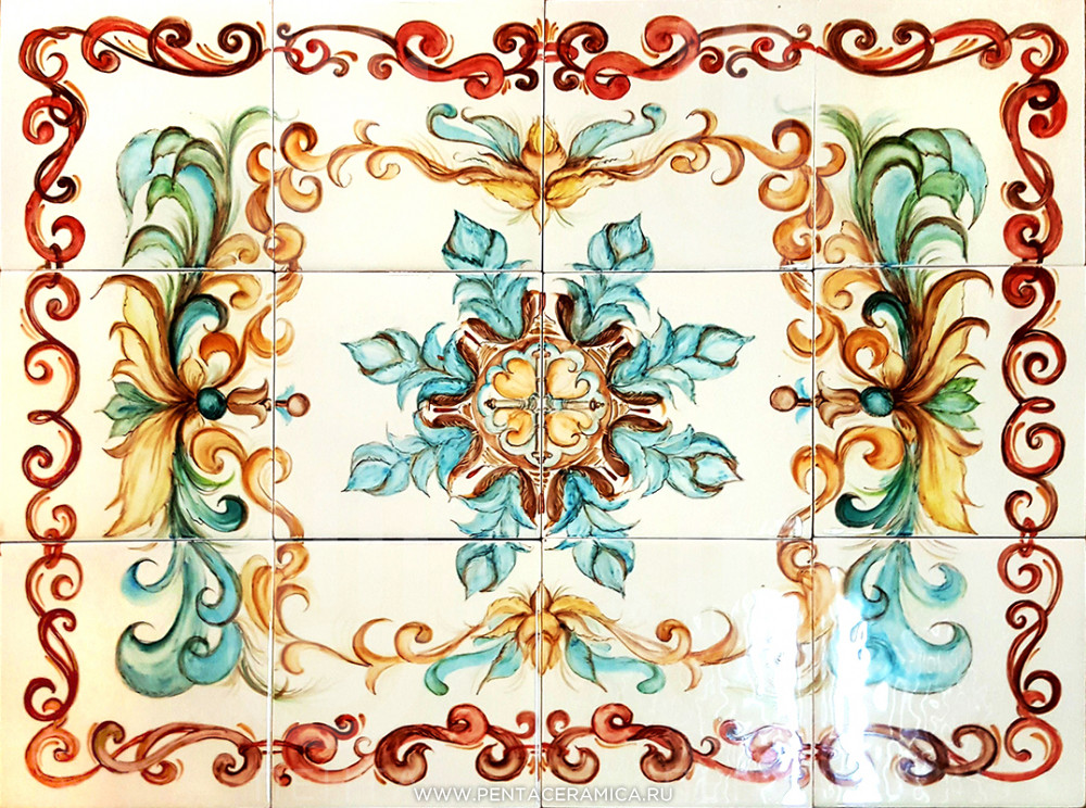 Panel «Floral ornament»